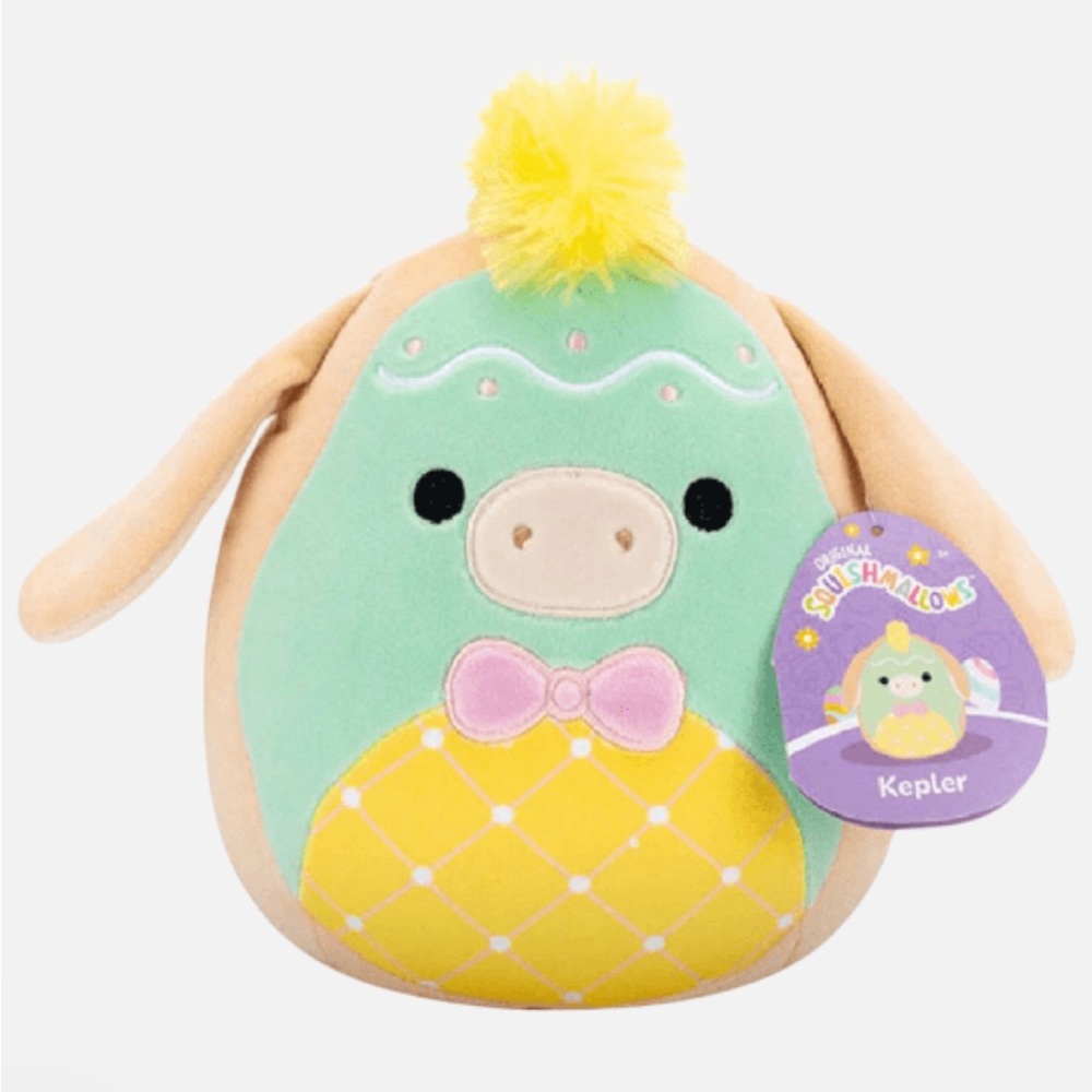 NWT 5” Kepler the Cookie Donkey Easter Squishmallow - Picture 3 of 5